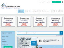 Tablet Screenshot of apartments-lk.com